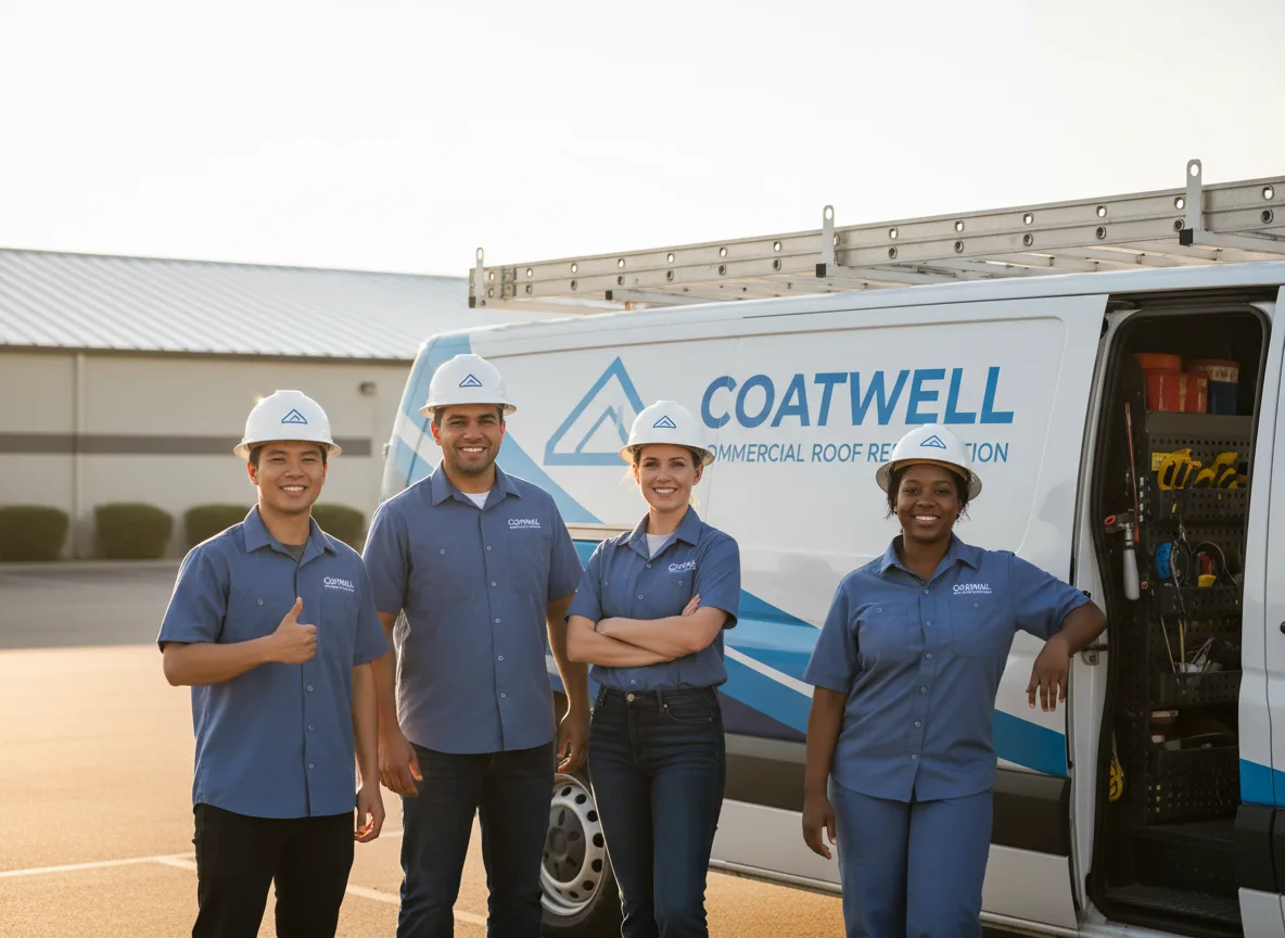 Commercial roof coating company in Everton, AR